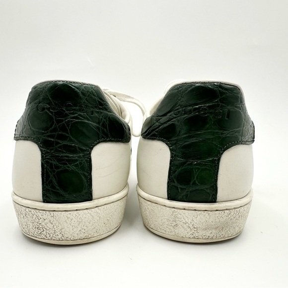 Gucci Ace Striped Women’s Sneakers 387993 - Picture 9 of 11